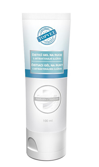 Topvet Antibakteriální gel na ruce - Hedvábí 50 ml
