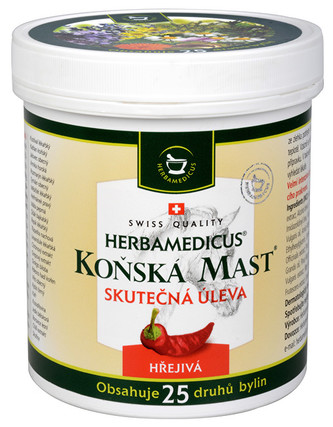 Herbamedicus Koňská mast hřejivá 250 ml