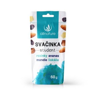 Allnature Směs Svačinka Student 60 g