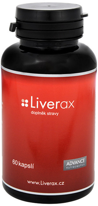 Advance nutraceutics Liverax 60 kapslí