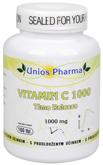Unios Pharma Vitamín C 1000 mg Time Release 100 tbl.