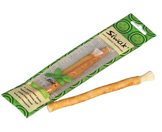Siwak Přírodní zubní kartáček s příchutí máty