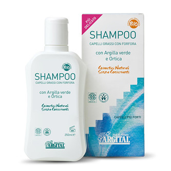 Argital Šampon na mastné vlasy a proti lupům s kopřivou 250 ml