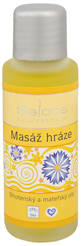 Saloos Bio Masáž hráze - těhotenský a mateřský olej 50 ml
