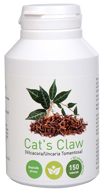 Olimpex Trading Cat´s Claw (Uncaria tomentosa, Vilcacora) 150 tob. + 50 tob. ZDARMA