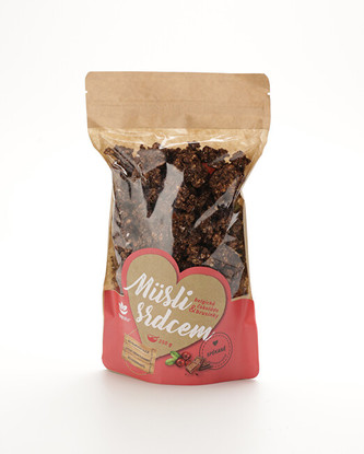 Topnatur Müsli Belgická čokoláda & brusinky 350 g