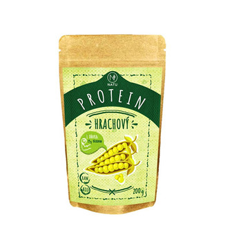 Natu Hrachový protein BIO 200 g