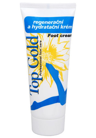 Chemek TopGold - regenerační hydratační krém na nohy 100 ml