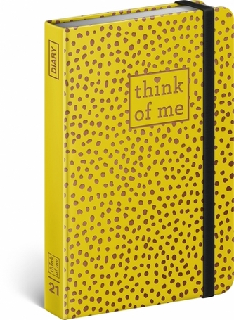 Týdenní diář Puntíky – Think of me 2021