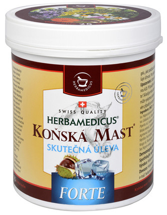 Herbamedicus Koňská mast Forte chladivá 500 ml