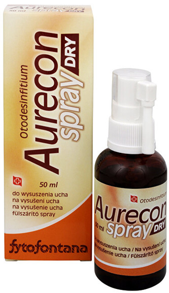 Herb Pharma Aurecon dry spray na vysušení ucha 50 ml