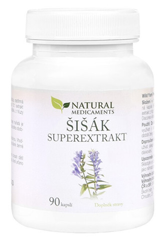 Natural Medicaments Šišák superextrakt 90 kapslí
