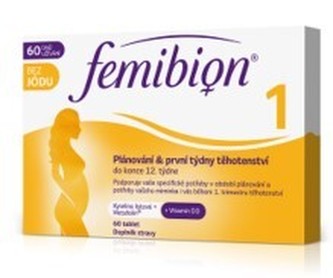 FEMIBION Femibion 1 Plánování a 1.trimestr 60 tablet bez jódu