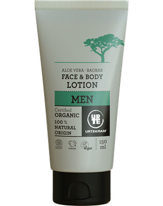 Urtekram Krém na tělo i obličej MEN BIO 150ml