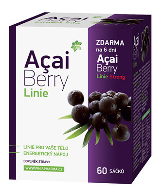 Biomedica Acai Berry Linie 60 sáčků + dárek Acai Berry Strong zdarma