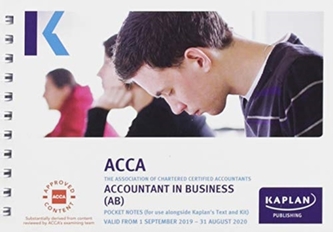 ACCOUNTANT IN BUSINESS - POCKET NOTES