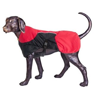 Puff-Doggy - zateplená bunda - Red/Blk - Medium