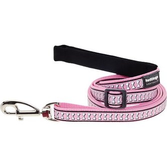 Vodítko RD 12 mm x 1,8 m - Bones Rfx - Sv.Růžová