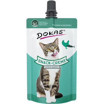 Dokas - Krémová pochoutka - kuře a makrela 90 g