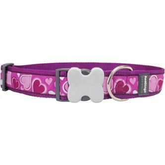 Obojek RD 40 mm x 50-80 cm - Breezy Love Purple