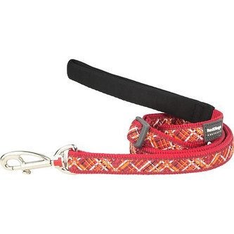 Vodítko RD 15 mm x 1,8 m - Flanno Red Vodítko RD 15 mm x 1,8 m - Flanno Red