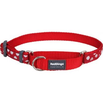 Ob. polos. RD 15 mm x 26-40 cm- White Spots on Red