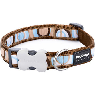 Obojek RD 25 mm x 41-63 cm - Circadelic Brown