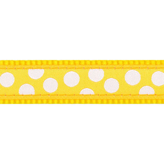 Vodítko RD přep.25 mm x 2 m- White Spots on Yellow Vodítko RD přep.25 mm x 2 m- White Spots on Yellow