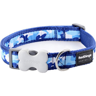 Obojek RD 25 mm x 41-63 cm - Camouflage Navy