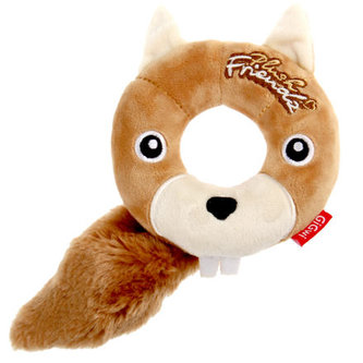 GiGwi Plush Friendz Kroužek Veverka