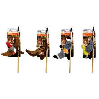 Dřevěná vábnička AFP Natural Instincts s ptáčkem – se šantou Dřevěná vábnička AFP Natural Instincts s ptáčkem – se šantou