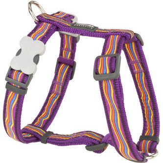 Postroj RD 25 mm x 71-113 cm - Dreamstream Purple