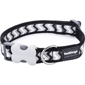 Obojek RD 20 mm x 30-47 cm - Ziggy Rfx - Černá