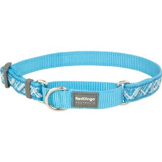 Ob. polos. RD 15 mm x 26-40 cm - Flanno Turquoise