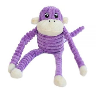 ZippyPaws Spencer - Opice fialová Small