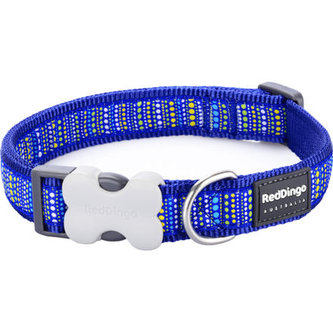 Obojek RD 25 mm x 41-63 cm - Lotzadotz Blue