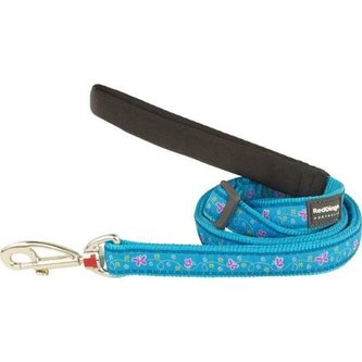 Vodítko RD 25 mm x 1,8 m - Butterfly Turquoise Vodítko RD 25 mm x 1,8 m - Butterfly Turquoise