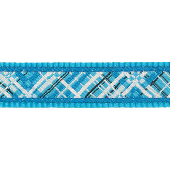Vodítko RD přep. 12 mm x 2 m - Flanno Turquoise Vodítko RD přep. 12 mm x 2 m - Flanno Turquoise