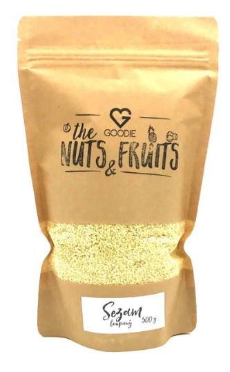 Goodie Sezam loupaný bílý 500 g Goodie Sezam loupaný bílý 500 g