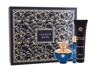 Versace Pour Femme Dylan Blue - EDP 100 ml + tělové mléko 150 ml + EDP 10 ml woman