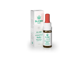 Dr. CBD Dr. CBD Konopný olej NATURAL 10 ml