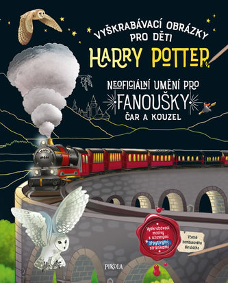 Vyškrabávací obrázky pro děti: Harry Potter