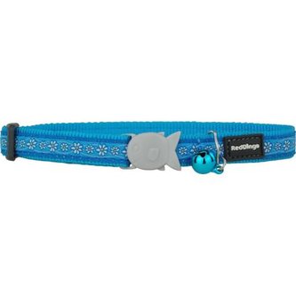 Obojek pro kočky  - Daisy Chain Turquoise