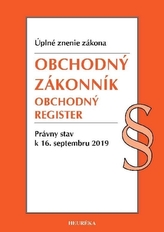 Obchodný zákonník, Obchodný register. Úzz, 2019