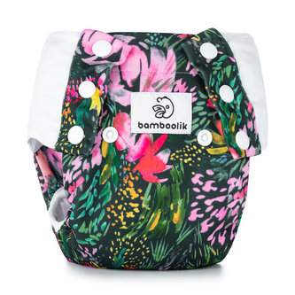 Tréninkové kalhotky Bamboolik vel. M Květy