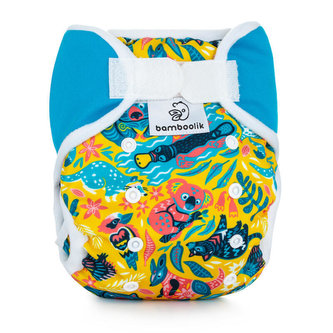 Svrchní kalhotky Duo Bamboolik (Suchý zip) Austrálie + Tyrkys
