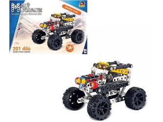Malý mechanik- auto jeep, 201 ks, 24x34cm