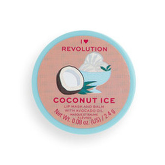 I Heart Revolution Maska na rty Coconut Ice (Lip Mask and Balm with Avocado Oil) 2,4 g woman