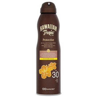 Hawaiian Tropic Suchý olej na opalování SPF 30 Protective (Dry Oil Continuous Spray) 177 ml woman