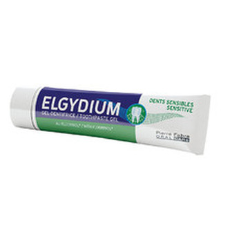 ELGYDIUM Gelová zubní pasta s fluorinolem Sensitive 75 ml unisex